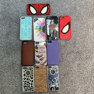 iPhone 5/5s cases with 2 screen protectors